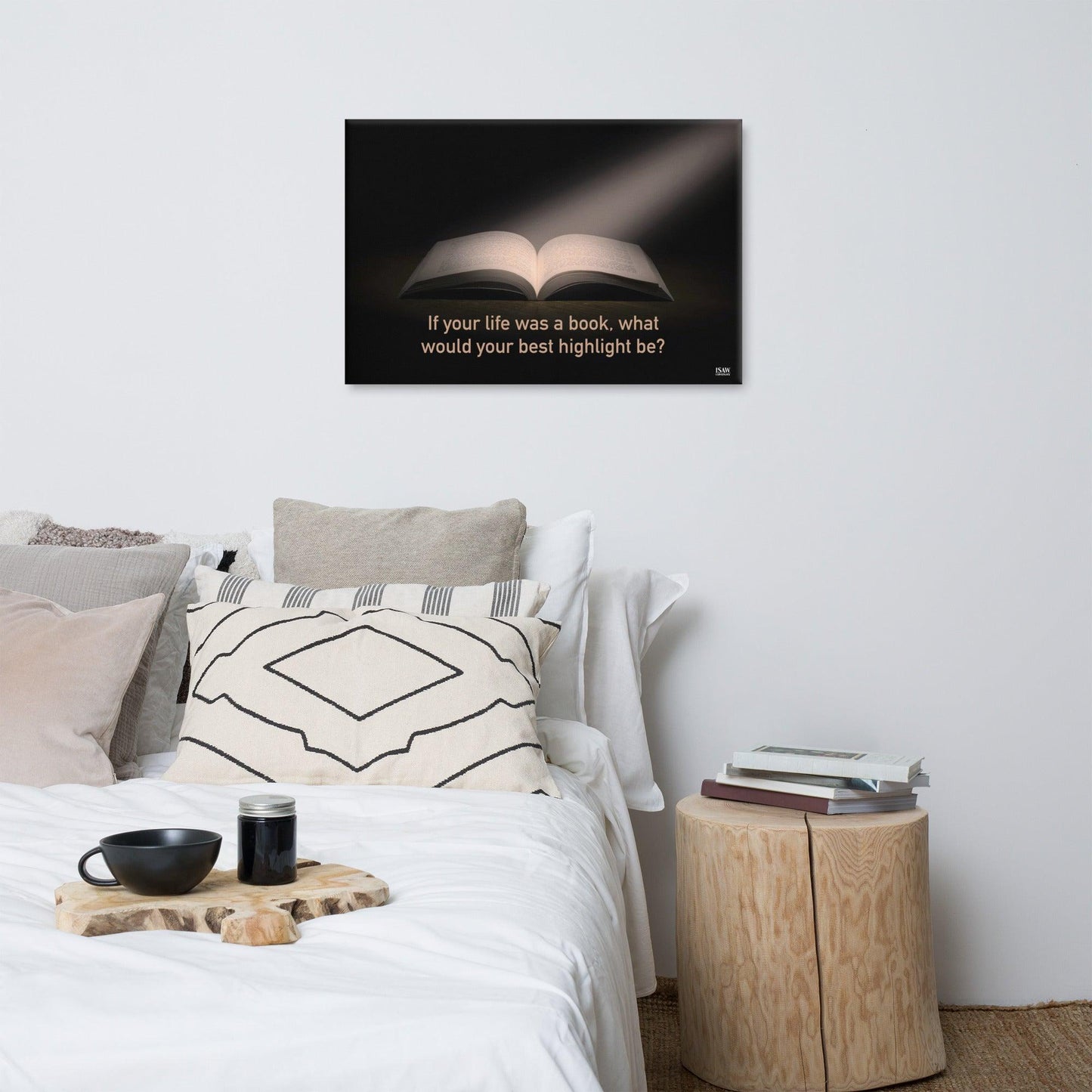If Your Life Was A Book - Canvas Print