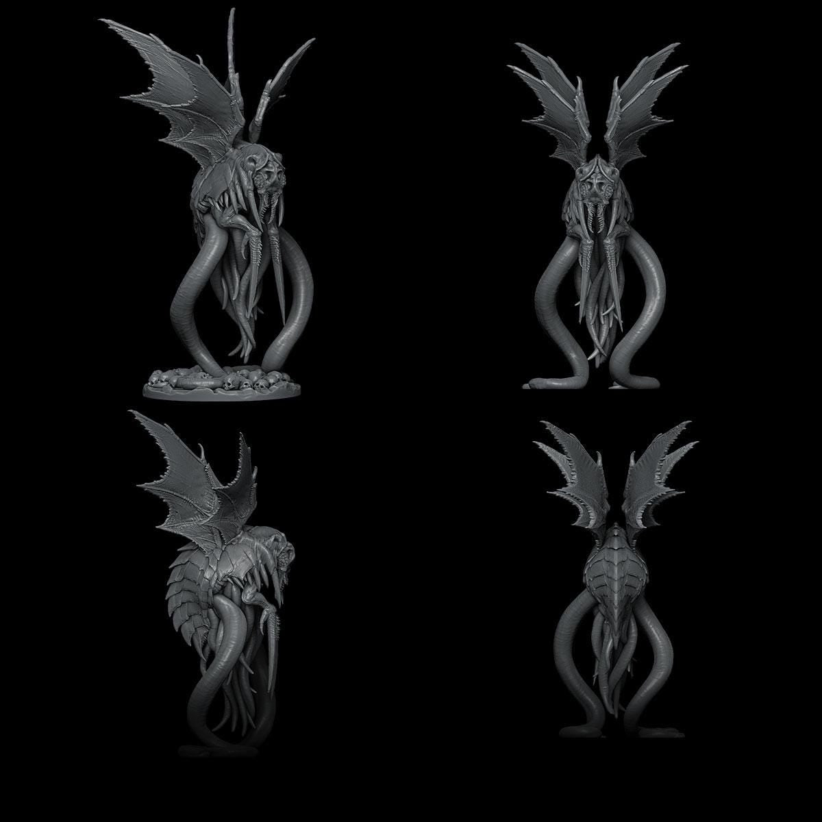 Sky Squid | Death Haven | Rocket Pig Games | Miniatures for tabletop games. 28mm to 32mm Resin Figures for RPG, D&D, Dungeons and Dragons