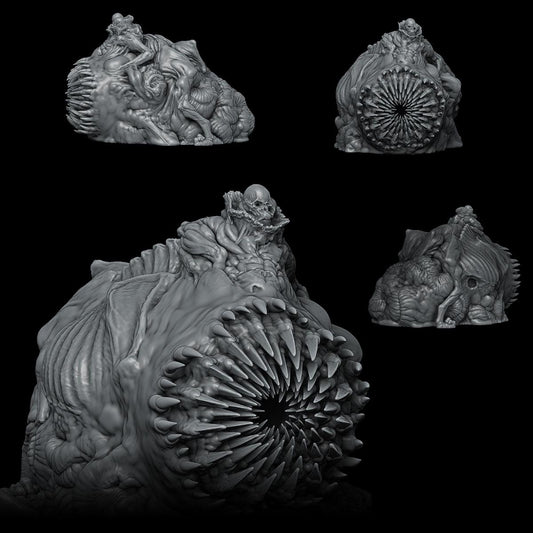 The Devour King | Death Haven | Rocket Pig Games | Miniatures for tabletop games. 28mm to 32mm Resin for RPG, D&D, Dungeons and Dragons