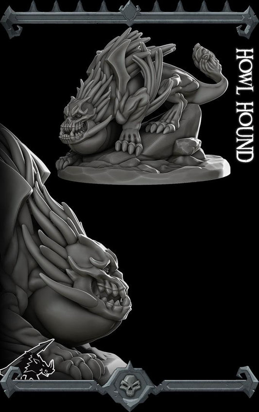 Howl Hound | Bonus | Rocket Pig Games | Miniatures for tabletop games. 28mm to 32mm Resin for RPG, D&D, Dungeons and Dragons