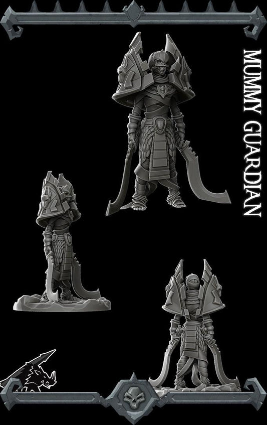 Mummy Guardian | Bonus | Rocket Pig Games | Miniatures for tabletop games. 28mm to 32mm Resin for RPG, D&D, Dungeons and Dragons