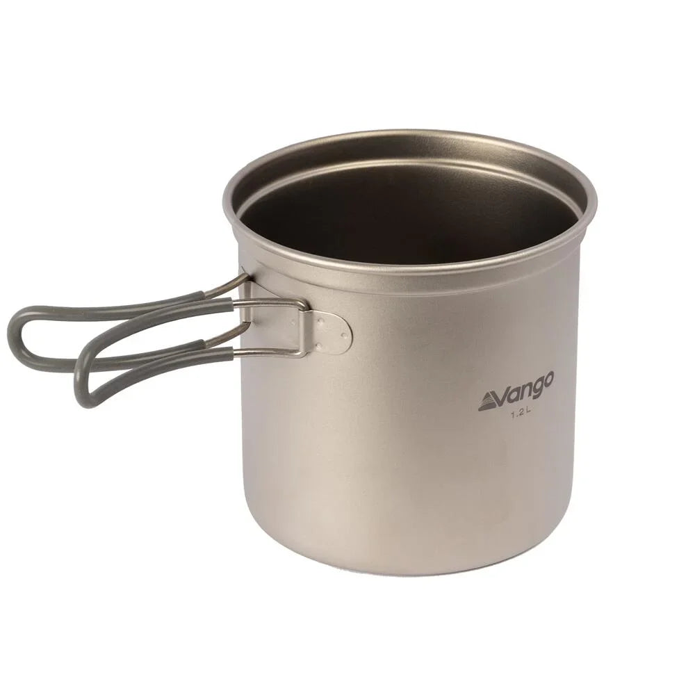 Vango Titanium 3 Piece Camping Cook Pot Pan Set