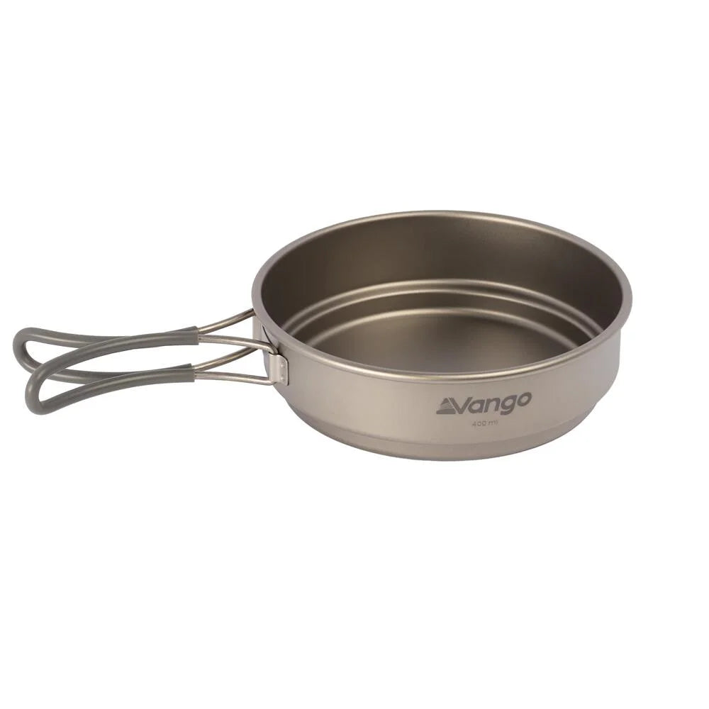Vango Titanium 3 Piece Camping Cook Pot Pan Set