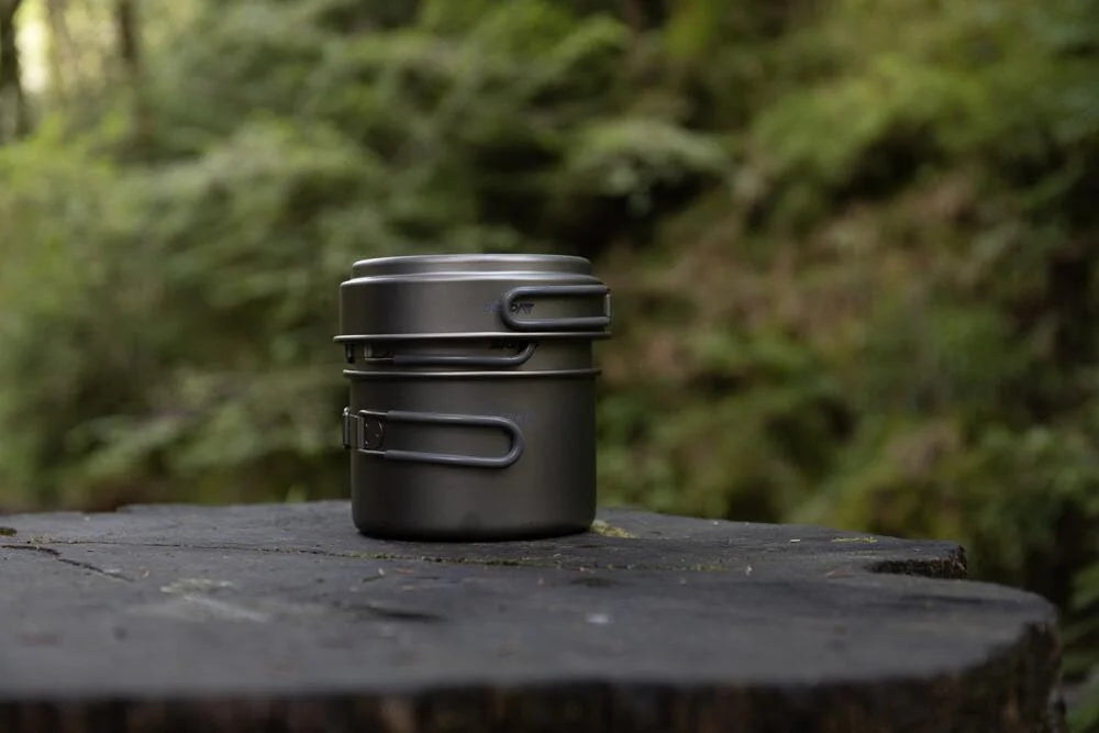 Vango Titanium 3 Piece Camping Cook Pot Pan Set