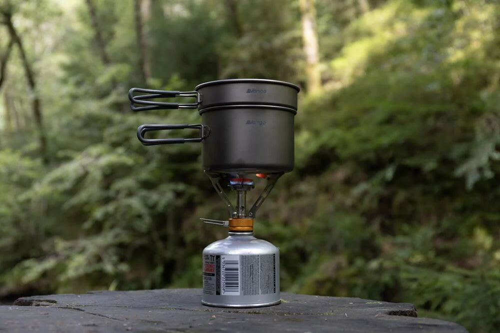 Vango Titanium 3 Piece Camping Cook Pot Pan Set