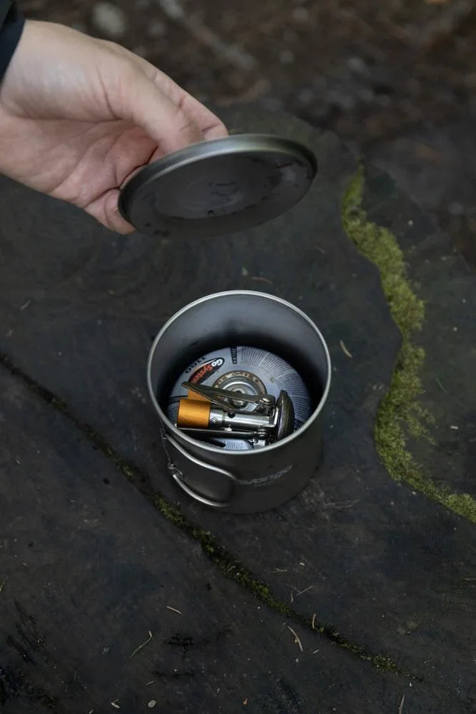 Vango Titanium 3 Piece Camping Cook Pot Pan Set