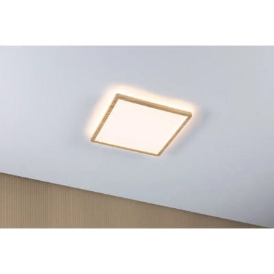 Atria Shine Backlight Square LED Panel 293x293mm Warm White - Wood Look
