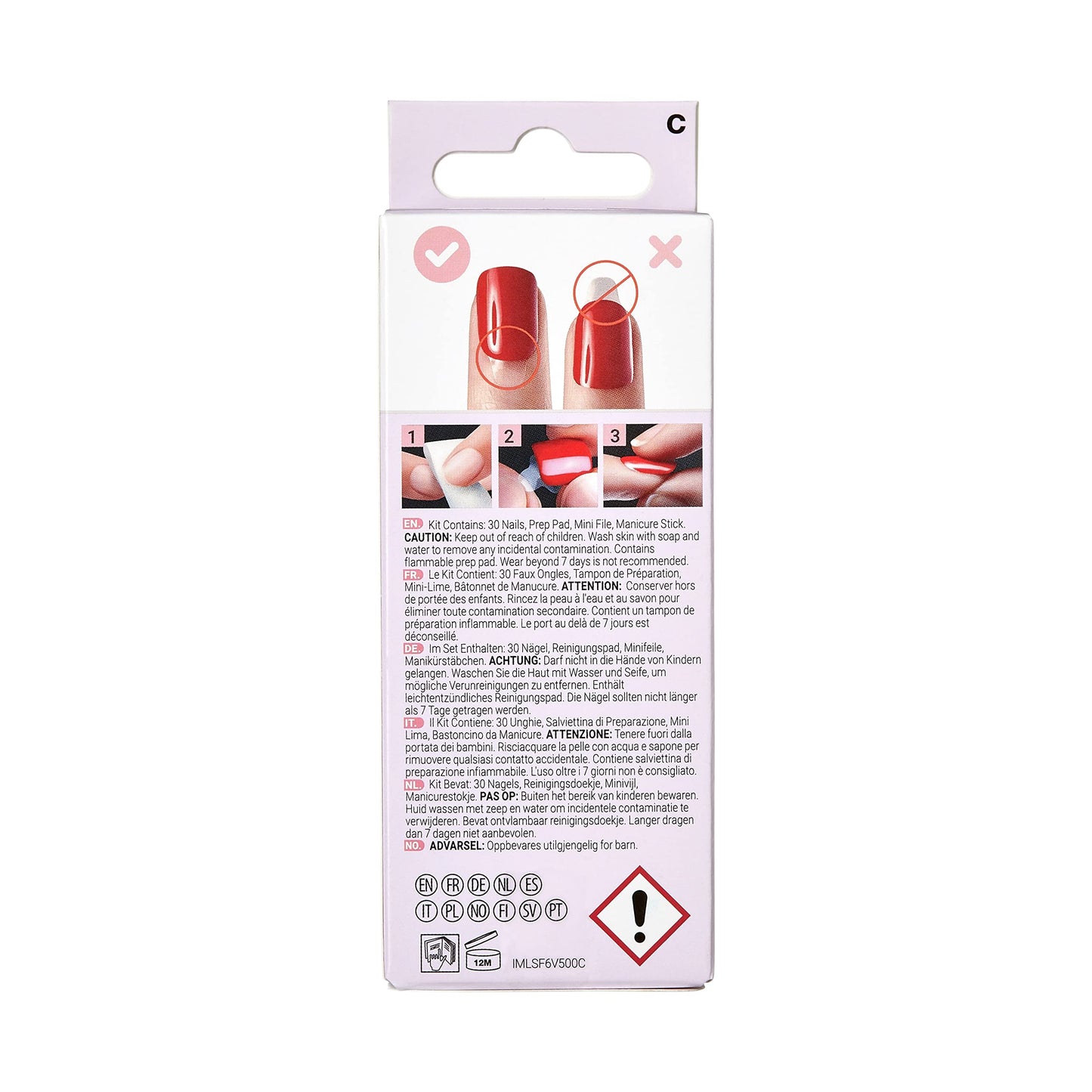 imPRESS x LoveShackFancy Blushing Lavender Press-On Nails — Limited Edition