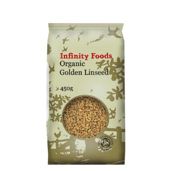 Infinity Foods Organic Golden Linseed (Flaxseed)