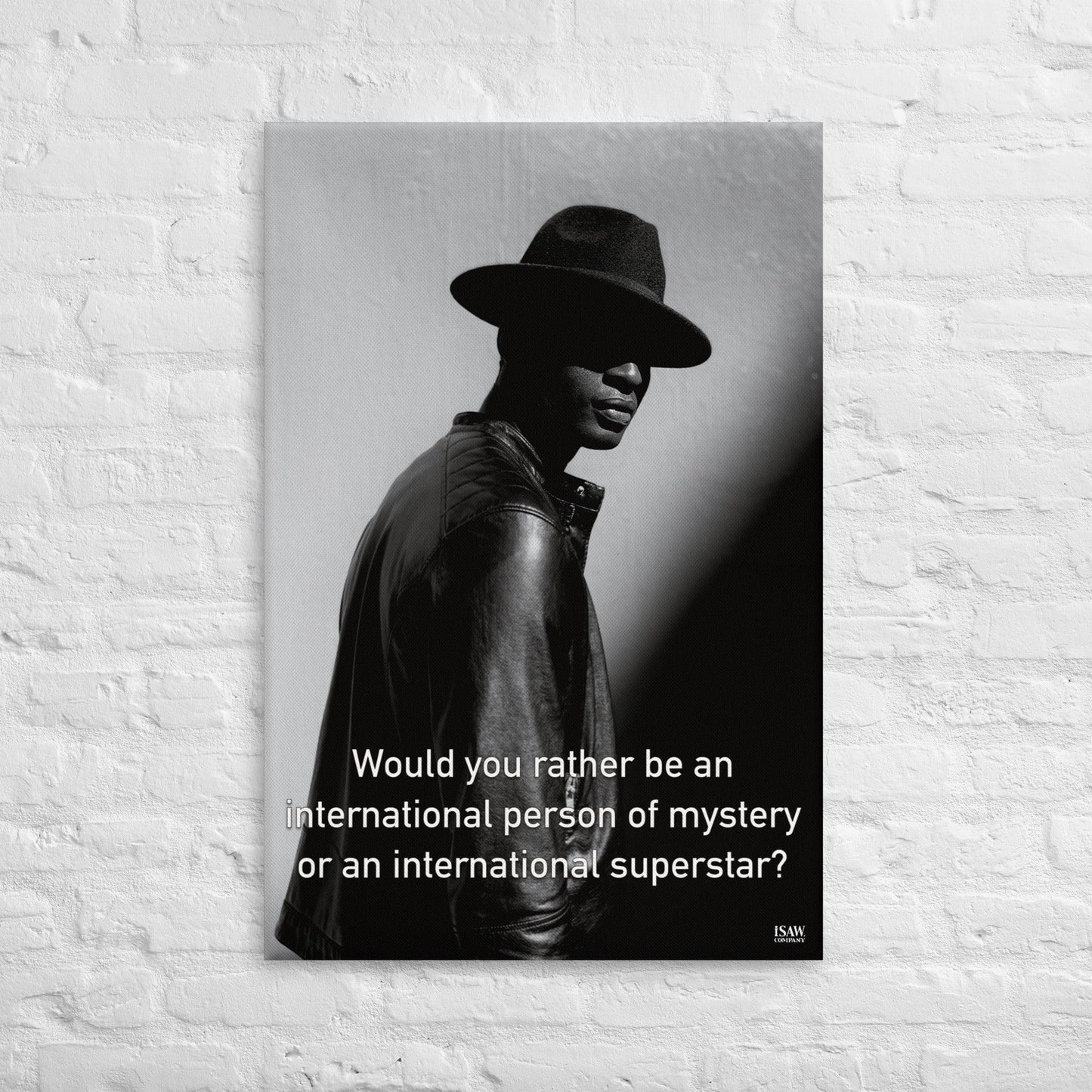 International Person of Mystery - Canvas Print