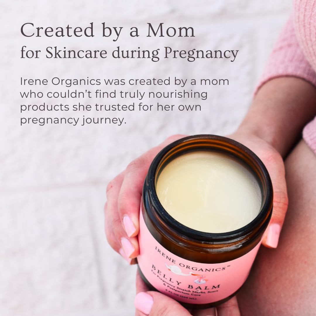 Belly Bundle by Irene Organics — Organic Belly Butter & Oil for Pregnancy