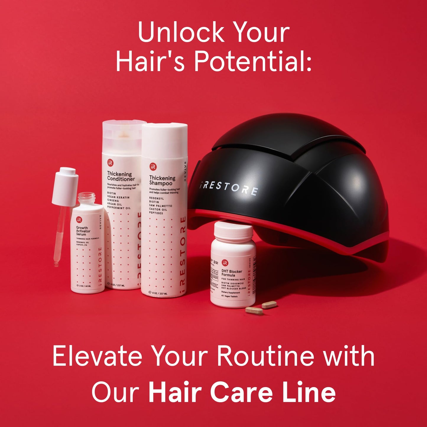 iRestore Essential Laser Hair Growth System – FDA-Cleared Hair Loss & Thinning Treatment for Men & Women