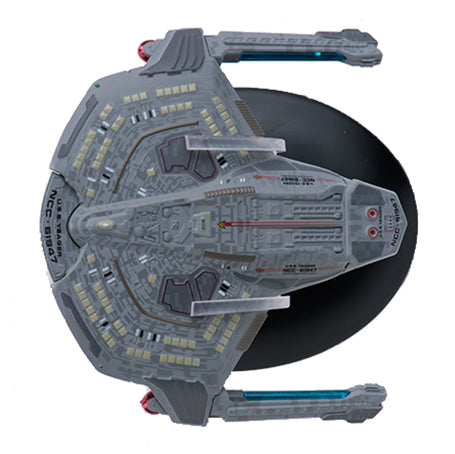 #56 Saber-class (U.S.S. Yeager NCC-61947) Model Die Cast Ship (Eaglemoss / Star Trek)