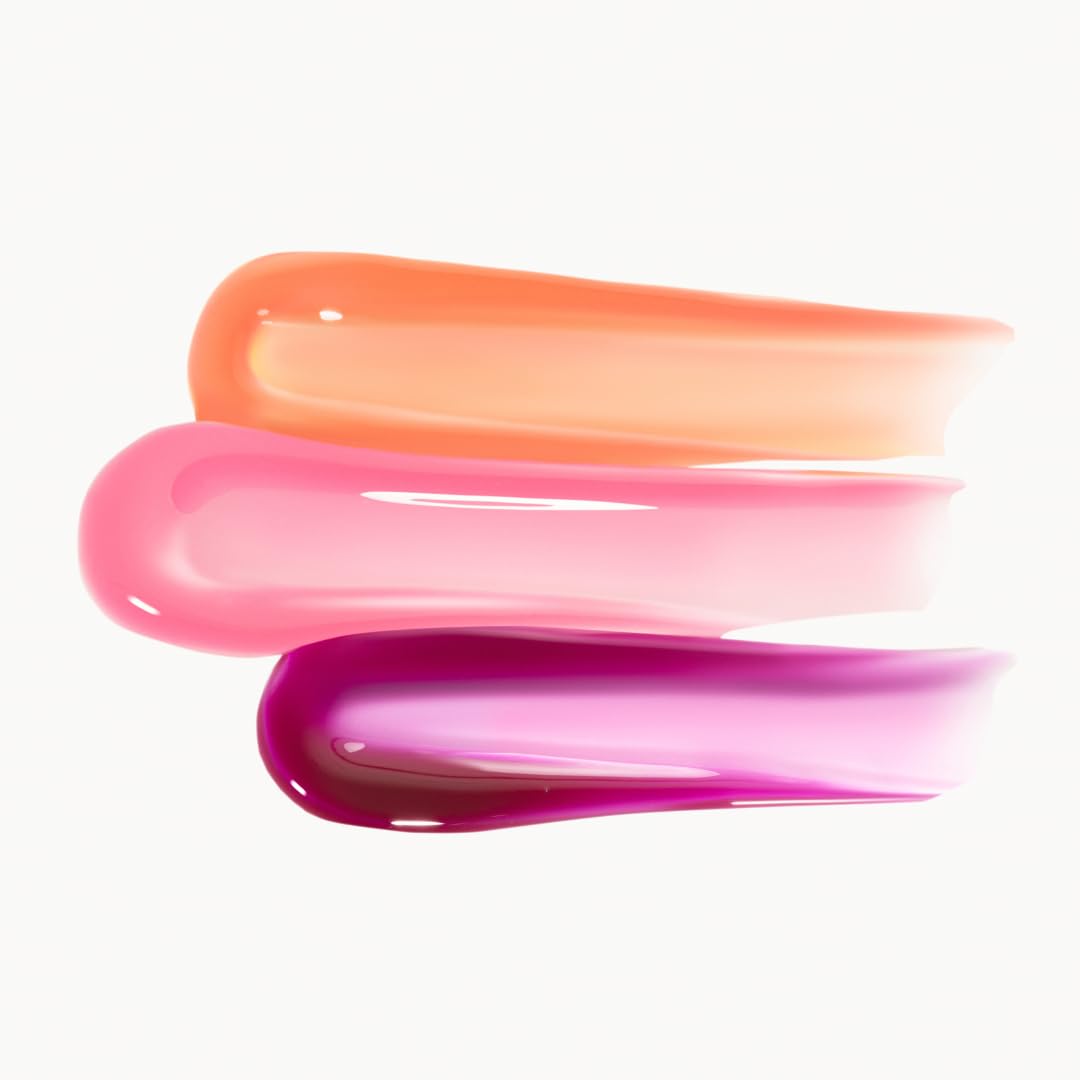 Karuna Skin Tinted Lip Oil – Pause shade | Hydrating Lip Tint with Peptides, Antioxidants & Vegan Formula