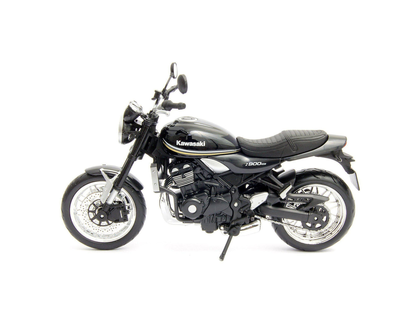 Kawasaki Z900RS 2019 Metallic Spark Black - 1:12 Scale Motorbike Model