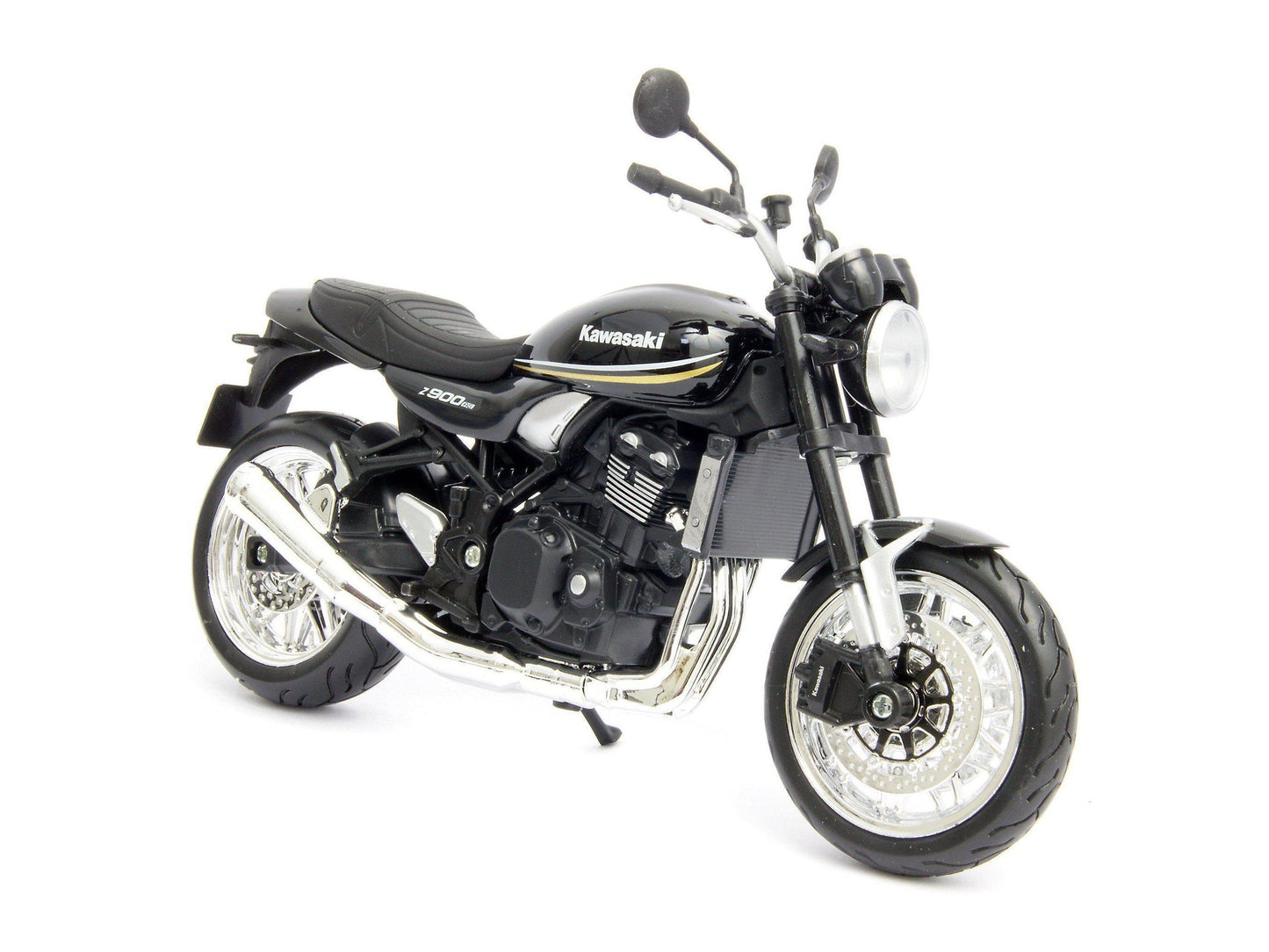 Kawasaki Z900RS 2019 Metallic Spark Black - 1:12 Scale Motorbike Model