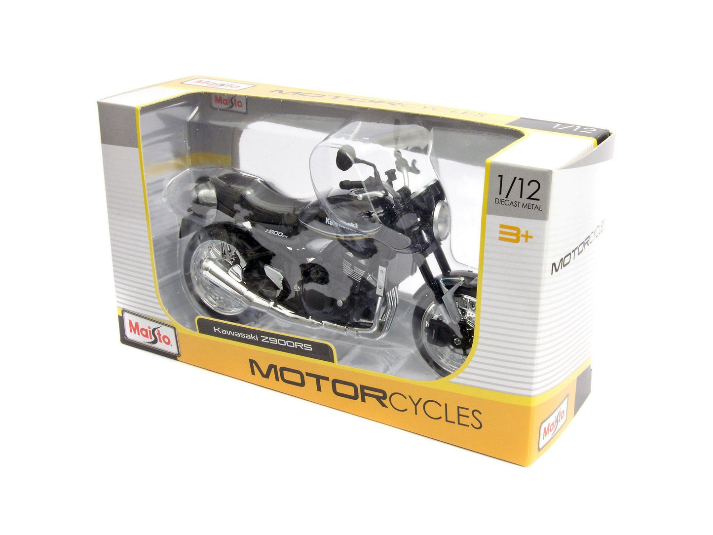 Kawasaki Z900RS 2019 Candytone Brown/Candytone Orange - 1:12 Scale Motorbike Model