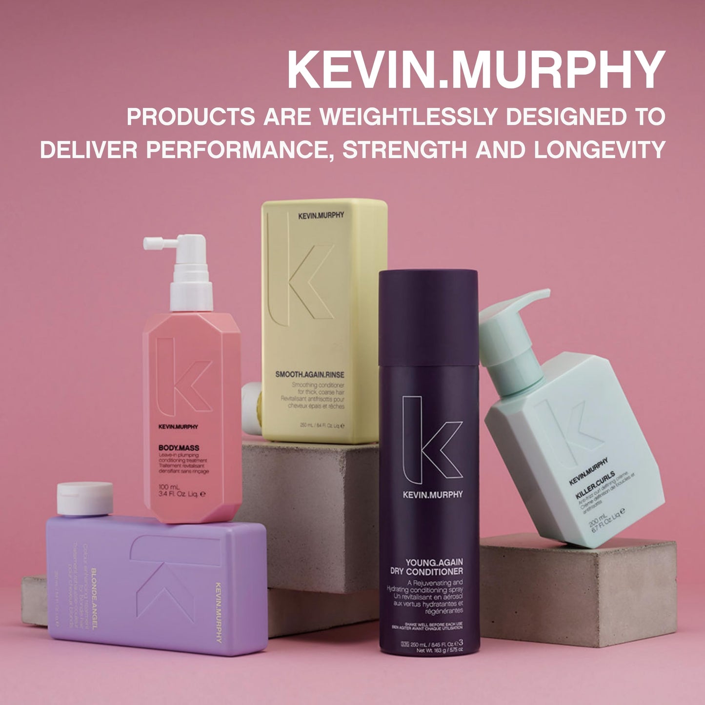 KEVIN.MURPHY ROUGH.RIDER Clay – Hair Strengthening Moldable Clay for All Hair Types (2 x 30 g)