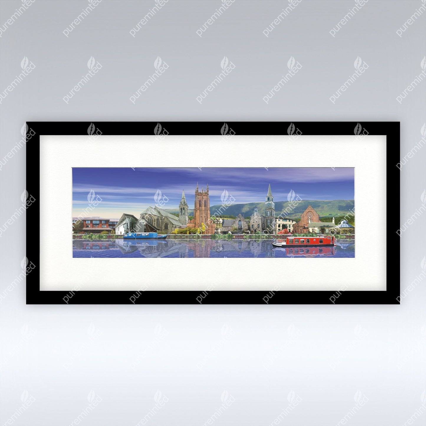 Kirkintilloch Day - Mounted Print