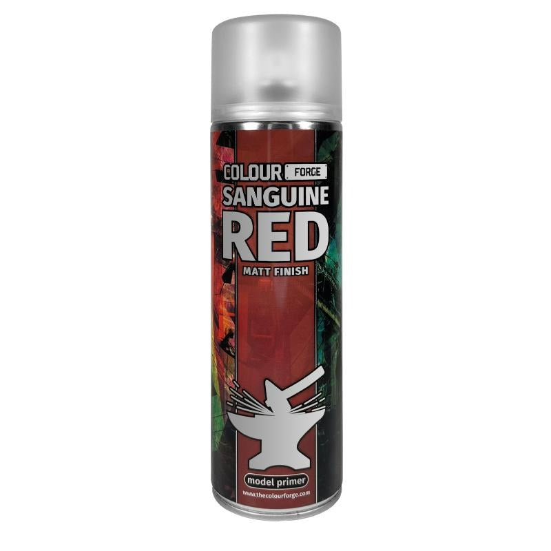 Colour Forge Sanguine Red Spray Paint (500ml)