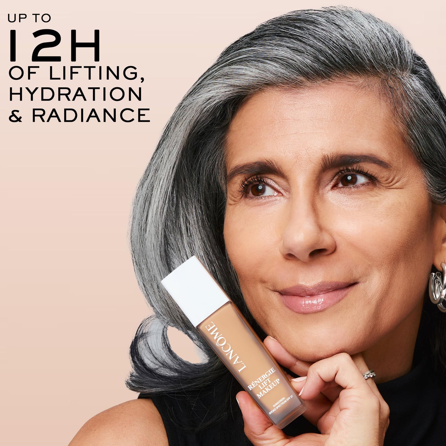 Lancôme Renergie Lift Makeup Foundation – Lightweight Hydration, Medium-to-Full Coverage, SPF 27, Up to 12H Wear