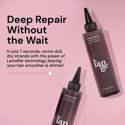 Hydro Therapy 7-Second Instant Repair | L'ANGE HAIR Lamellar Hydration, Detangler & Shine