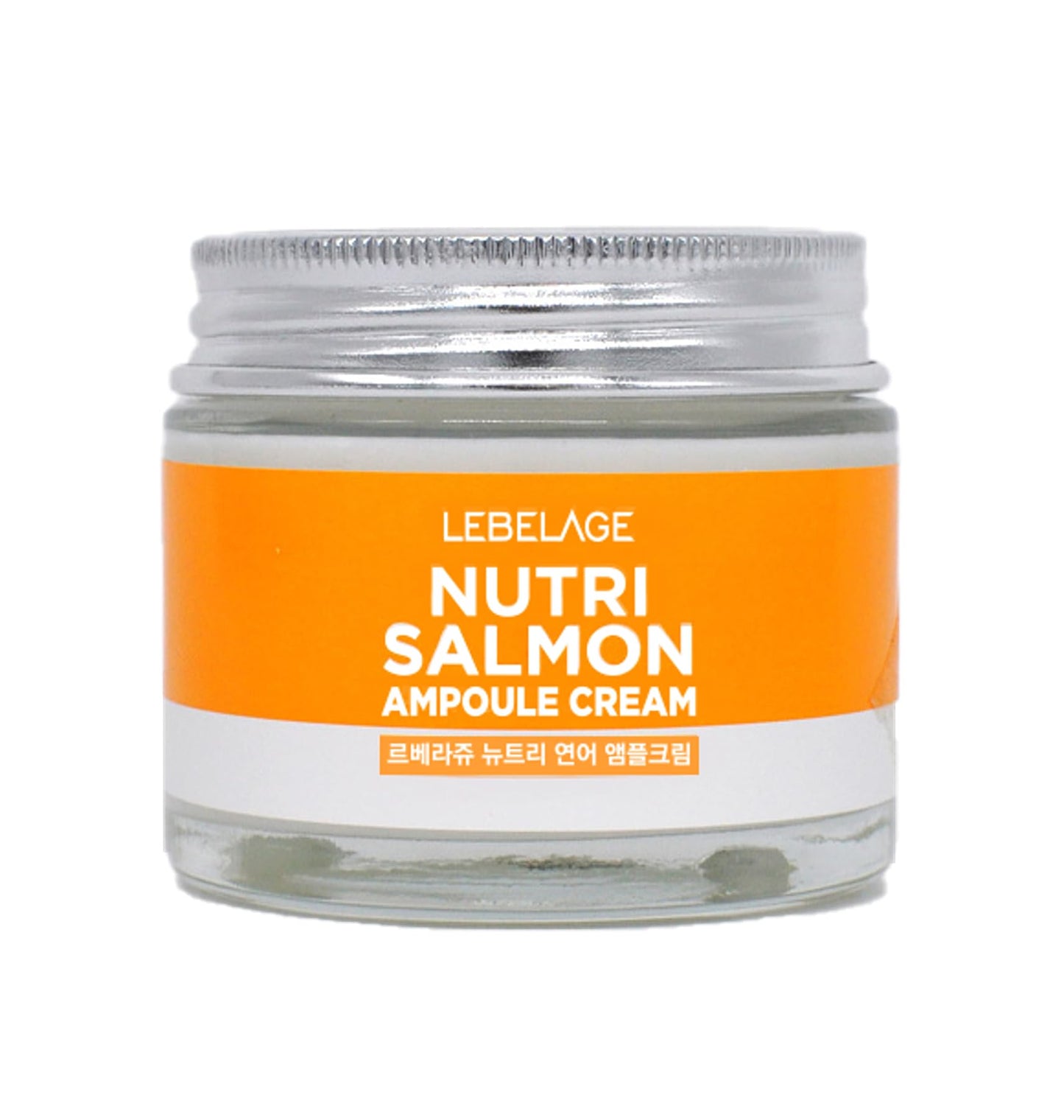 LEBELAGE Nutri Salmon Ampoule Cream 2.36 oz – Hydrating Anti-Aging Moisturizer with Omega 3 & Vitamin Enrichment