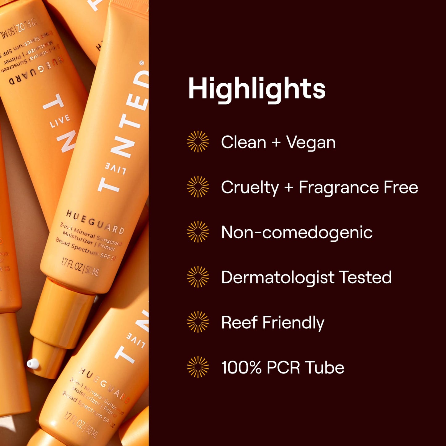 Live Tinted Hueguard Jumbo 3-in-1 Mineral Sunscreen, Moisturizer & Primer SPF 30