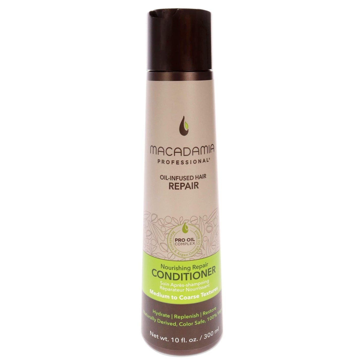 Macadamia Professional Nourishing Repair Conditioner – Macadamia & Argan Oils | For Dry, Damaged & Color-Treated Hair | 10 oz