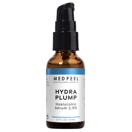 MedPeel Hydra-Plump Hyaluronic Acid Serum 2.5% – Deep Hydration & Radiant Glow | 1.0 fl oz