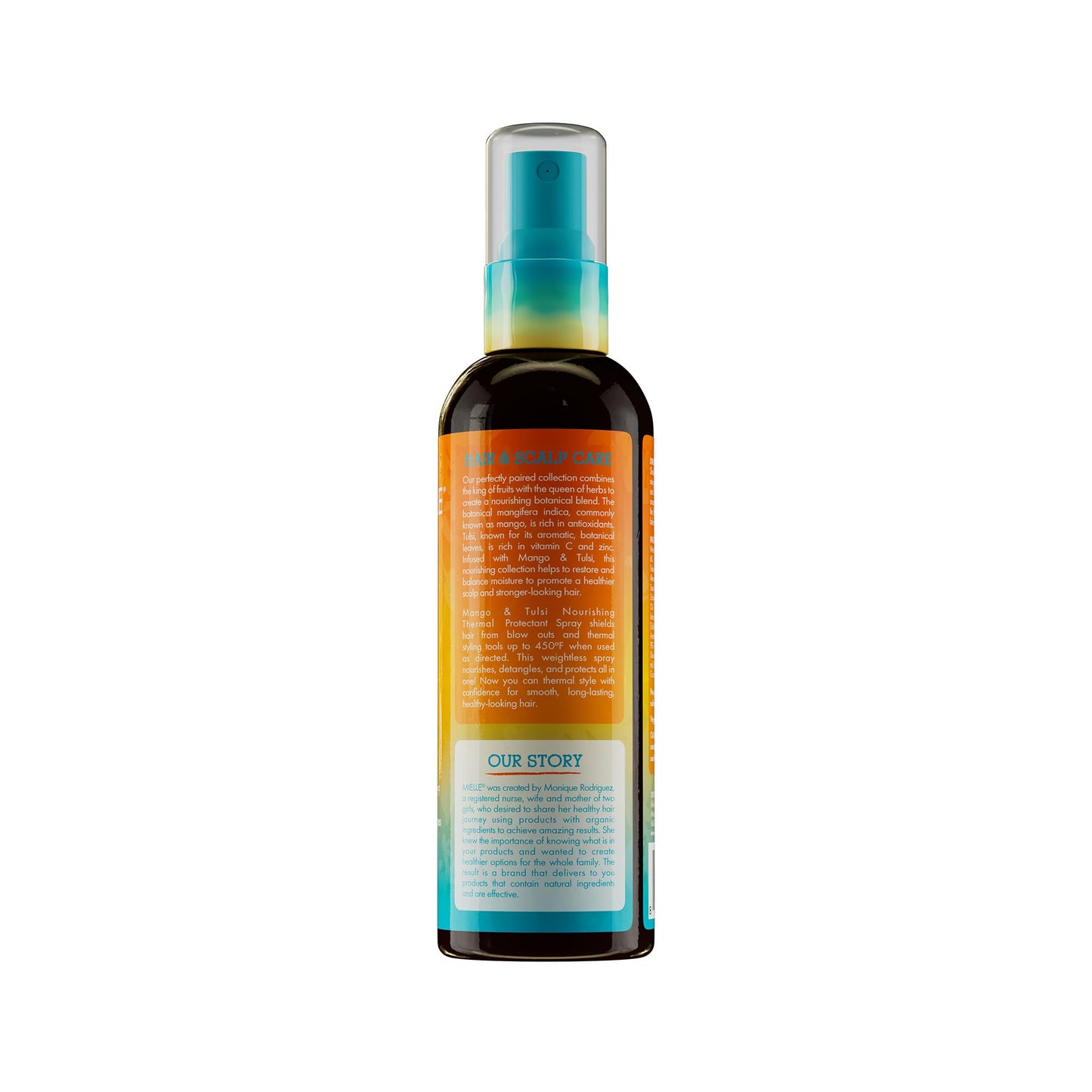 Mielle Organics Nourishing Thermal Heat Protectant Spray – Detangle, Protect & Style (6 Fl Oz)