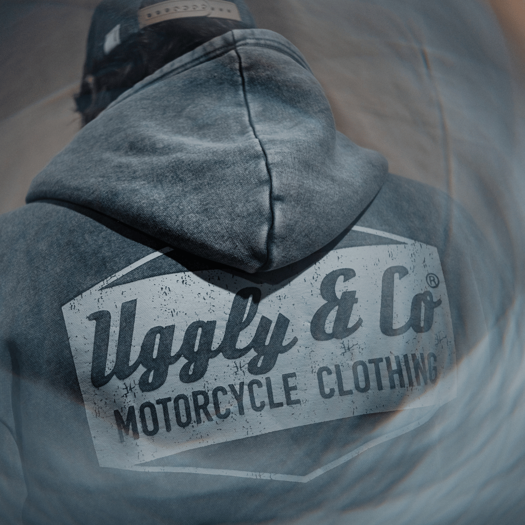 Blue Diamond Acid Wash Hoodie