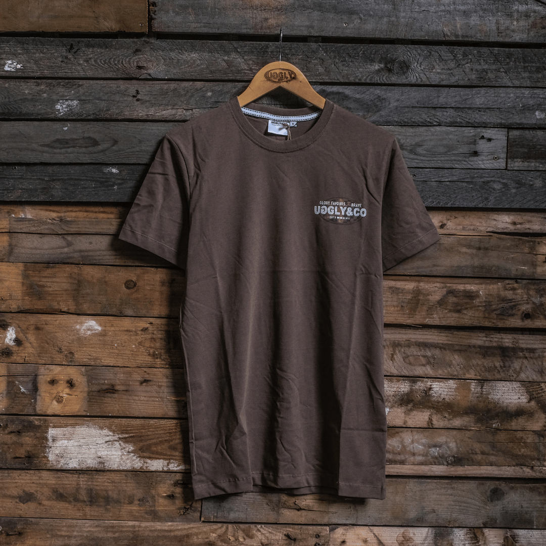 Brown Union Jack Tee