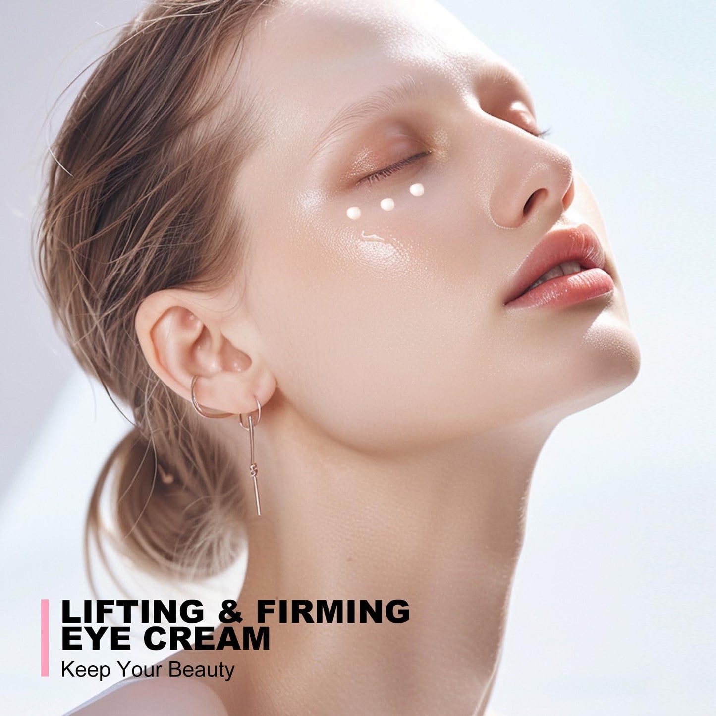 Mrlilei Beauty Firming Eye Cream with Hyaluronic Acid - Fragrance-Free, 0.5 oz