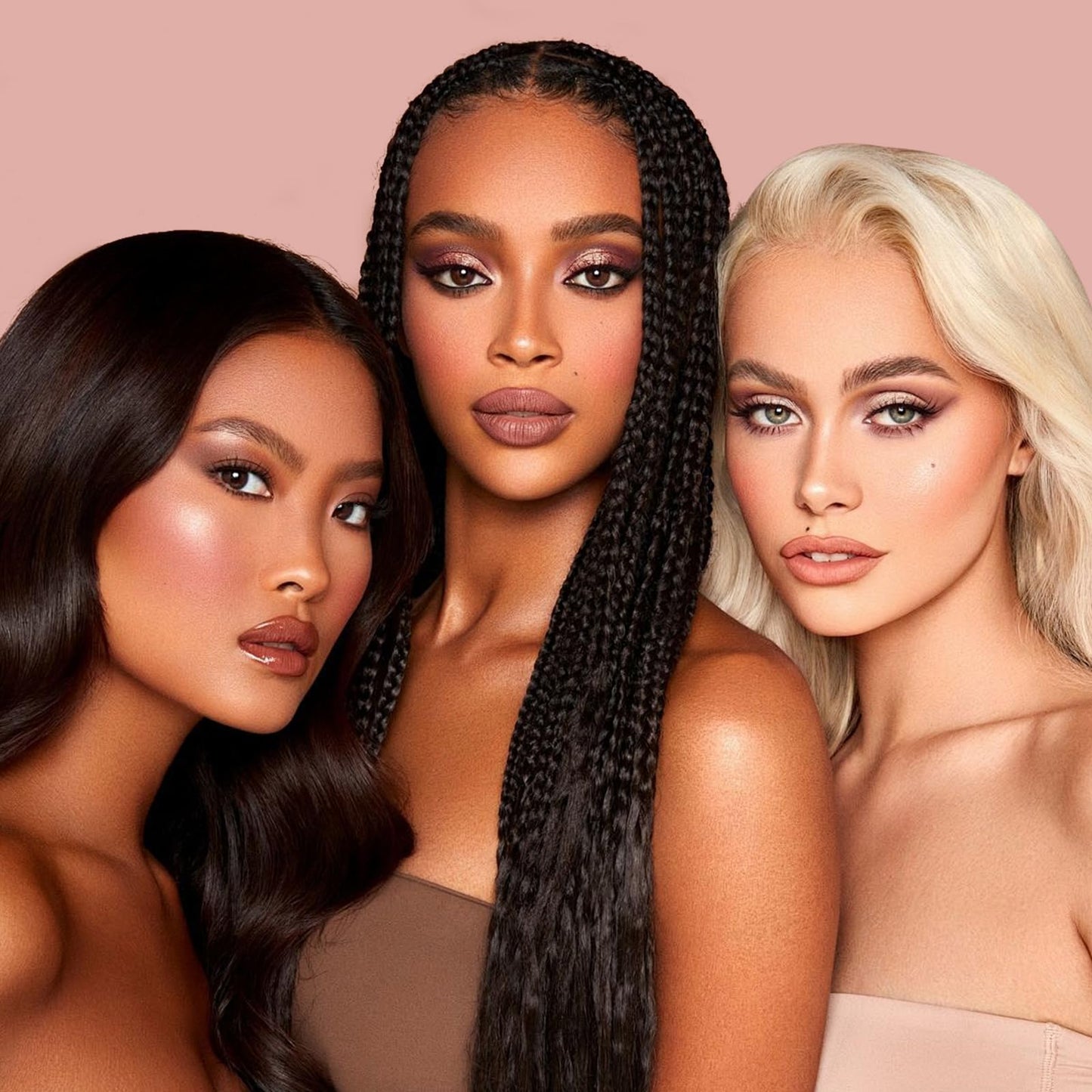 MYSTER ROSEY Nudes Mini Eyeshadow Palette | Velvet Matte Finish, 6 Nude Shades, Vegan & Cruelty-Free