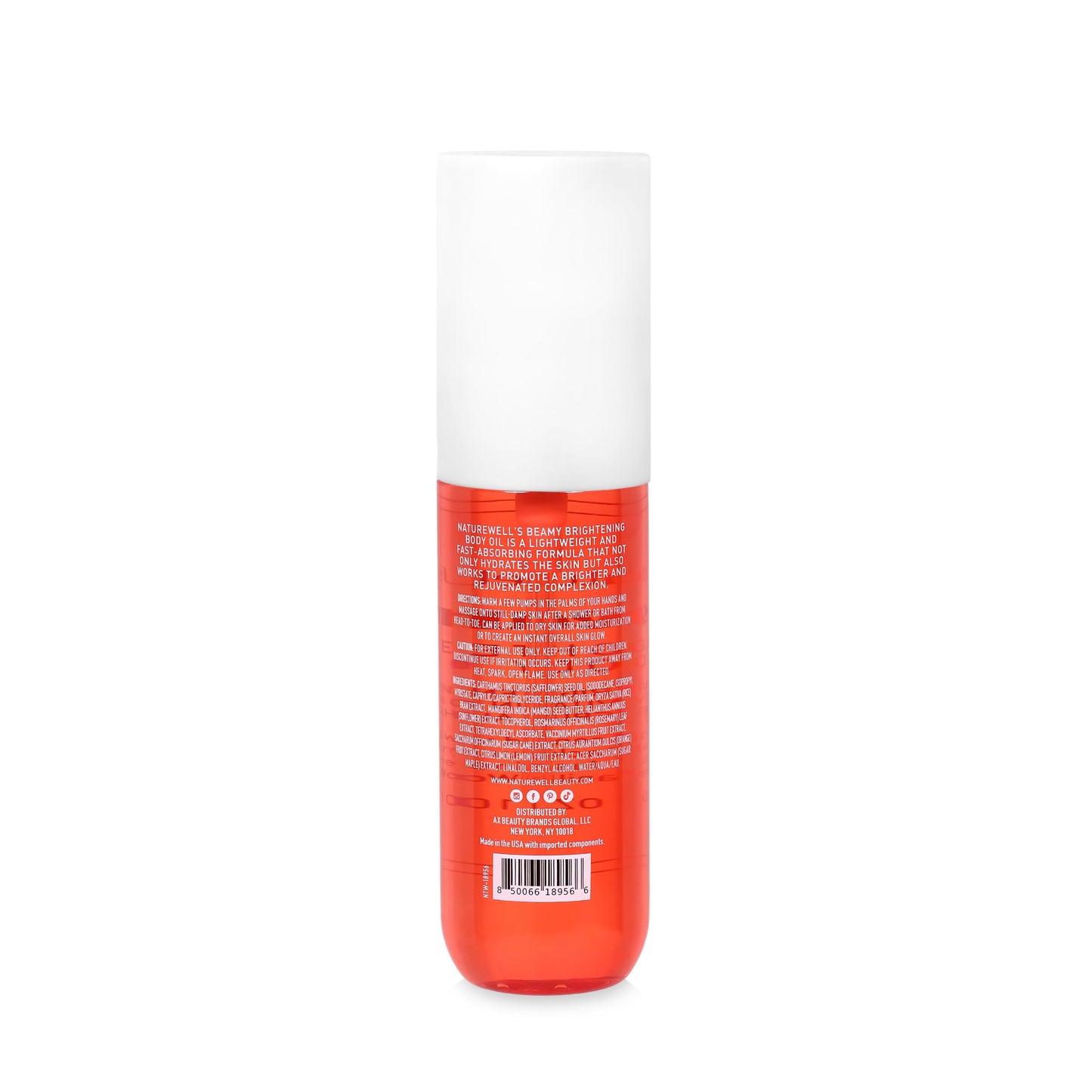 NATURE WELL Beamy Brightening Body Oil – Fast-Absorbing Hydration