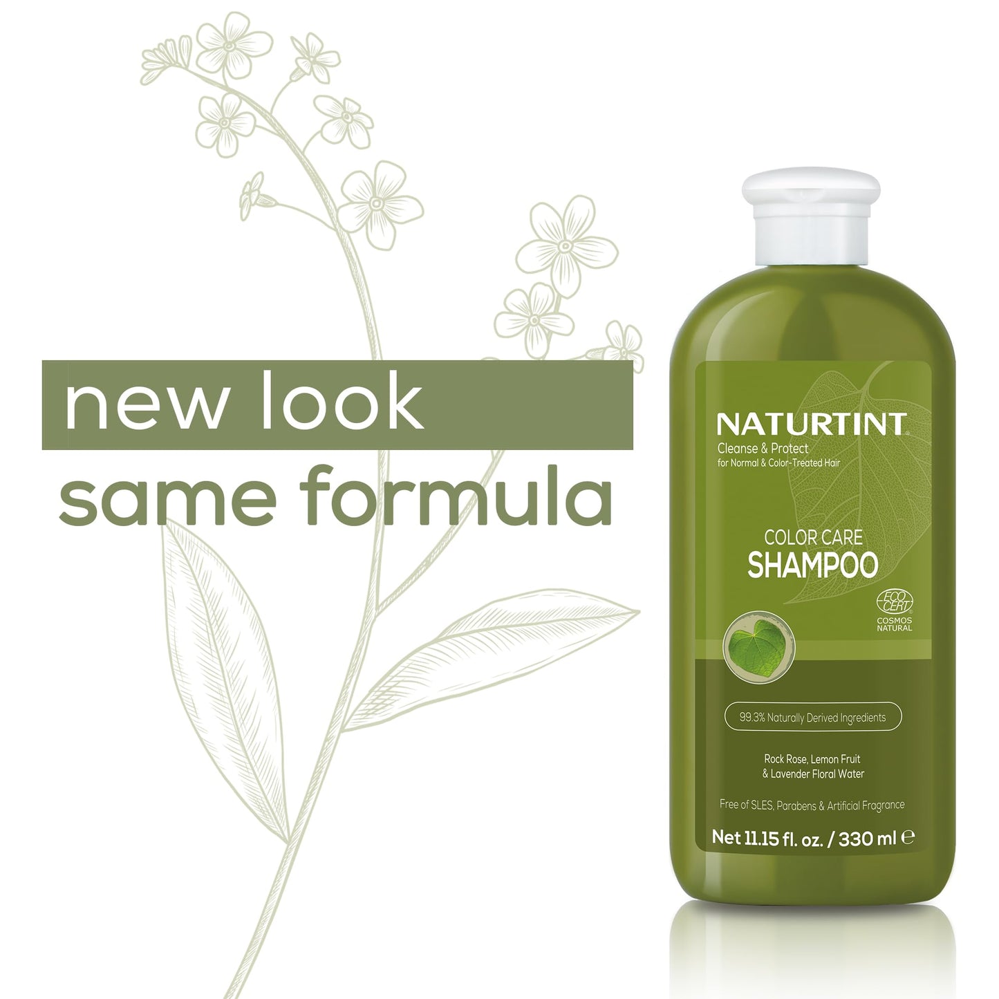 Naturtint Color Care Shampoo for Color-Treated Hair | Paraben- and SLS-Free