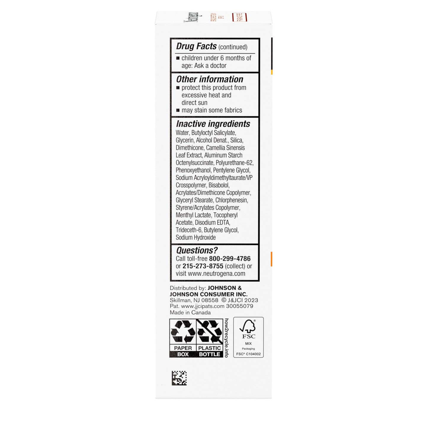Neutrogena Clear Face Serum Sunscreen SPF 60 – Fragrance-Free, Non-Comedogenic, Water-Resistant 1.7 oz
