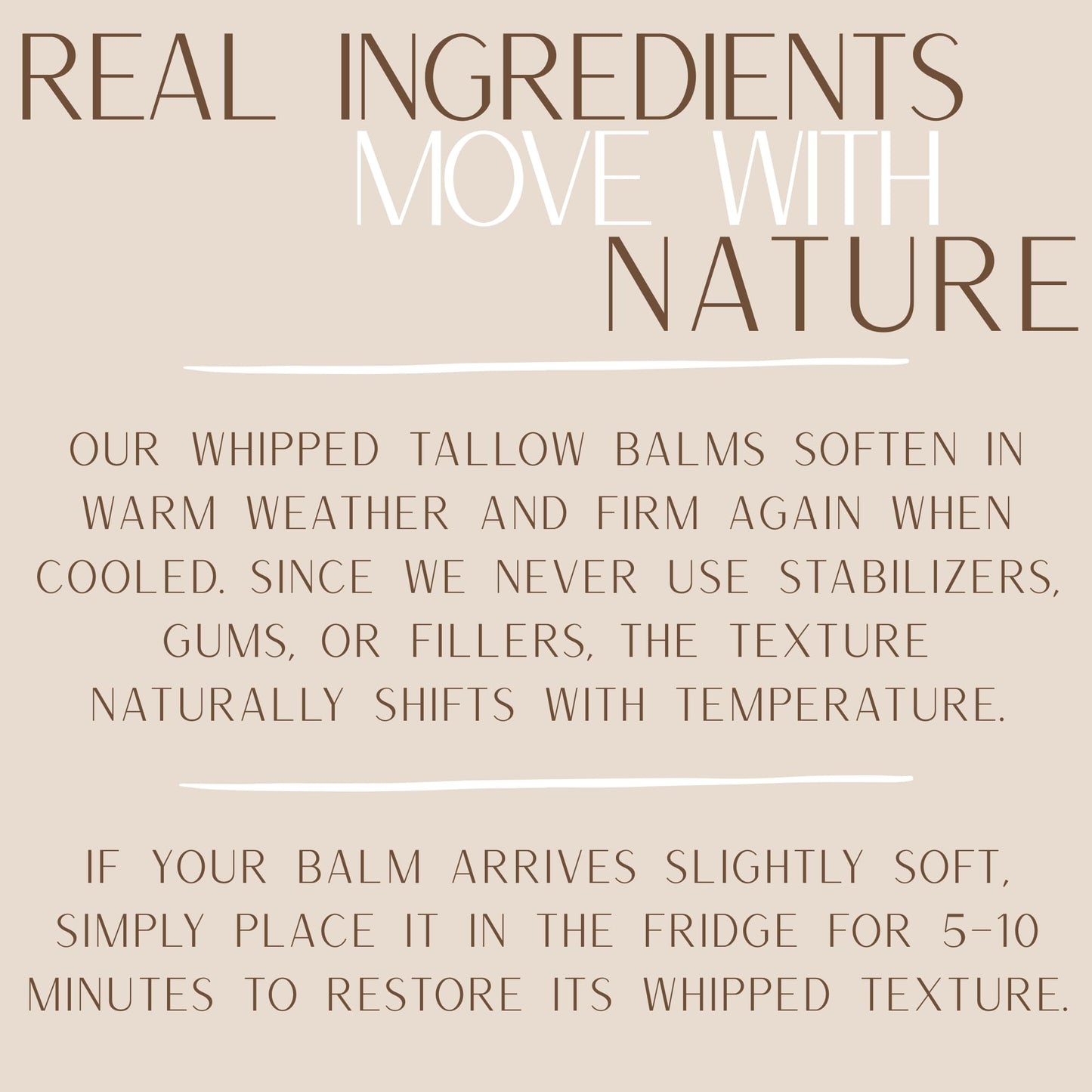 Nude Ritual Lunar Bloom Whipped Tallow Balm – 100% Grass-Fed Skin Care for Face & Body | 4 oz
