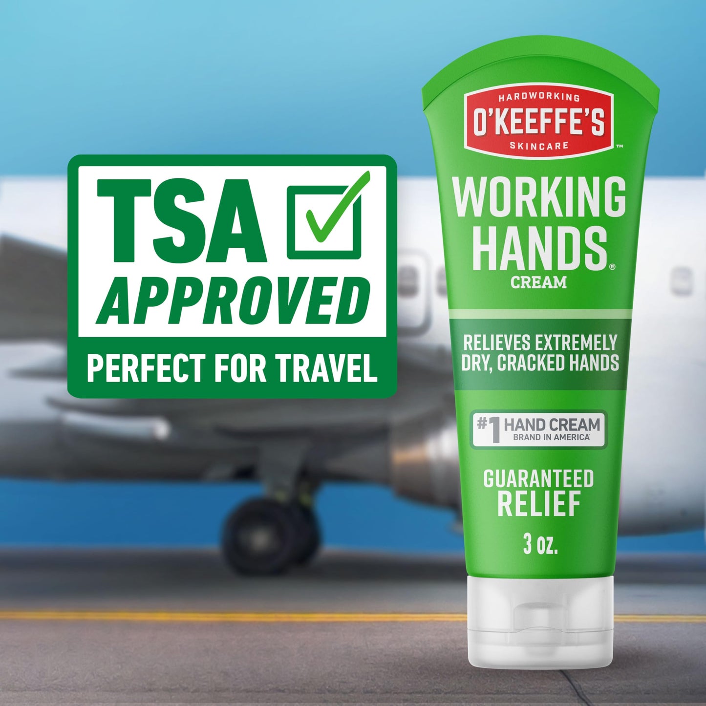 O'Keeffe's Working Hands Hand Cream for Extreme Dryness - 3 oz Tube (5 Pack) - Repairing Skincare for Cracked, Dry Hands