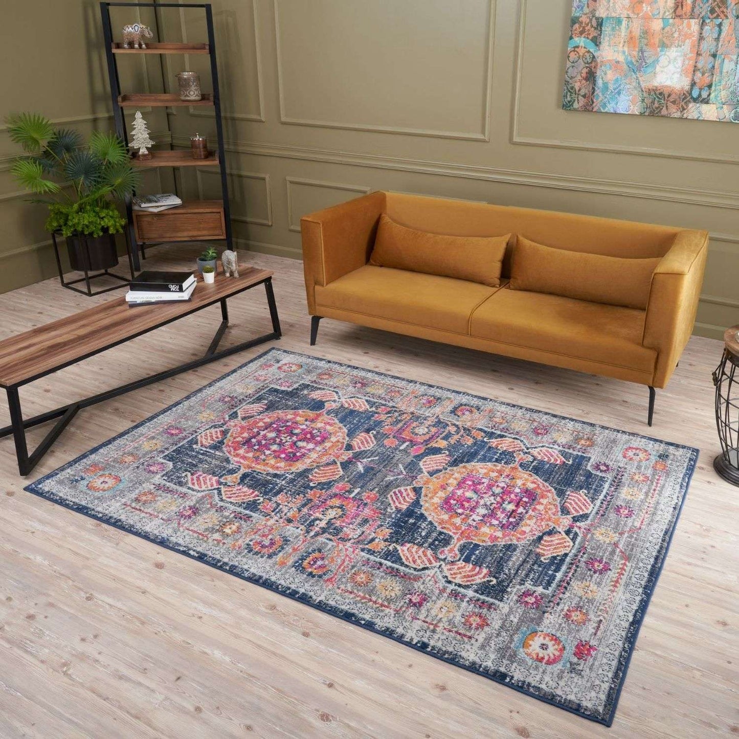 Marrakech Vintage Multicolour Rugs | 400