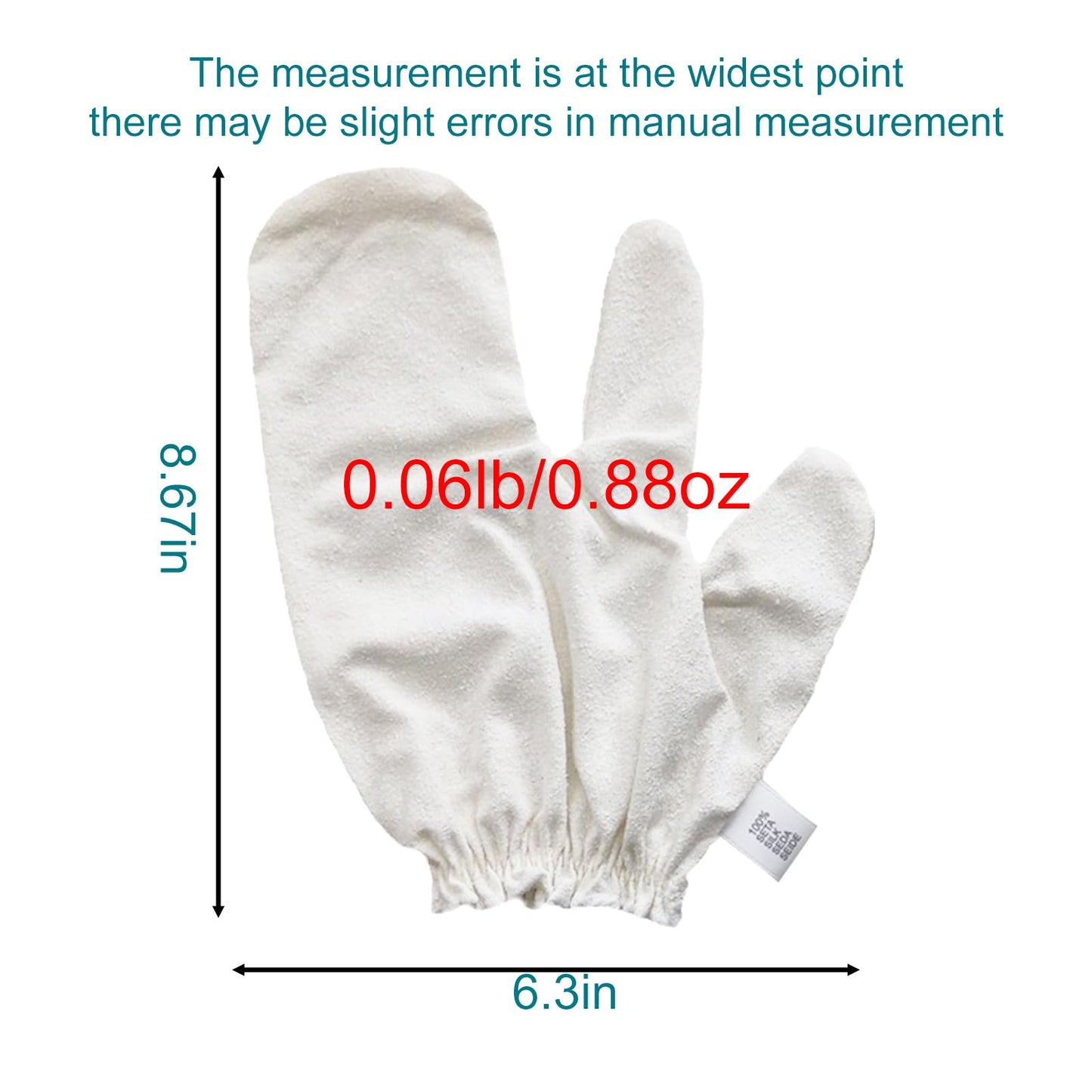 PJxtal Garshana Gloves – 100% Silk Dry Brushing & Ayurvedic Massage (2pcs)