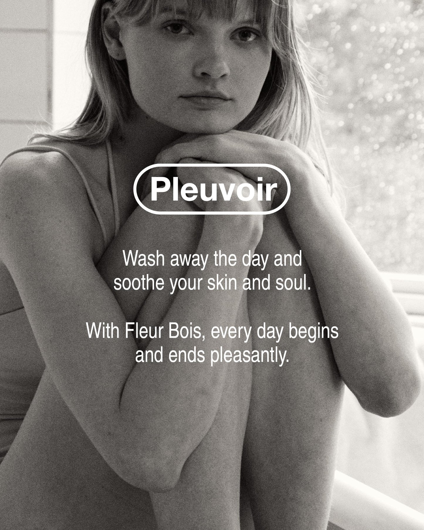 Pleuvoir Morning Soil Hand Cream – Fresh Earthy Ozonic Scent, Lightweight Hydration