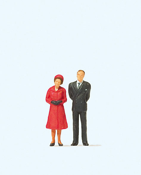 HM The Queen & Prince Phillip Terrarium Figures 28132