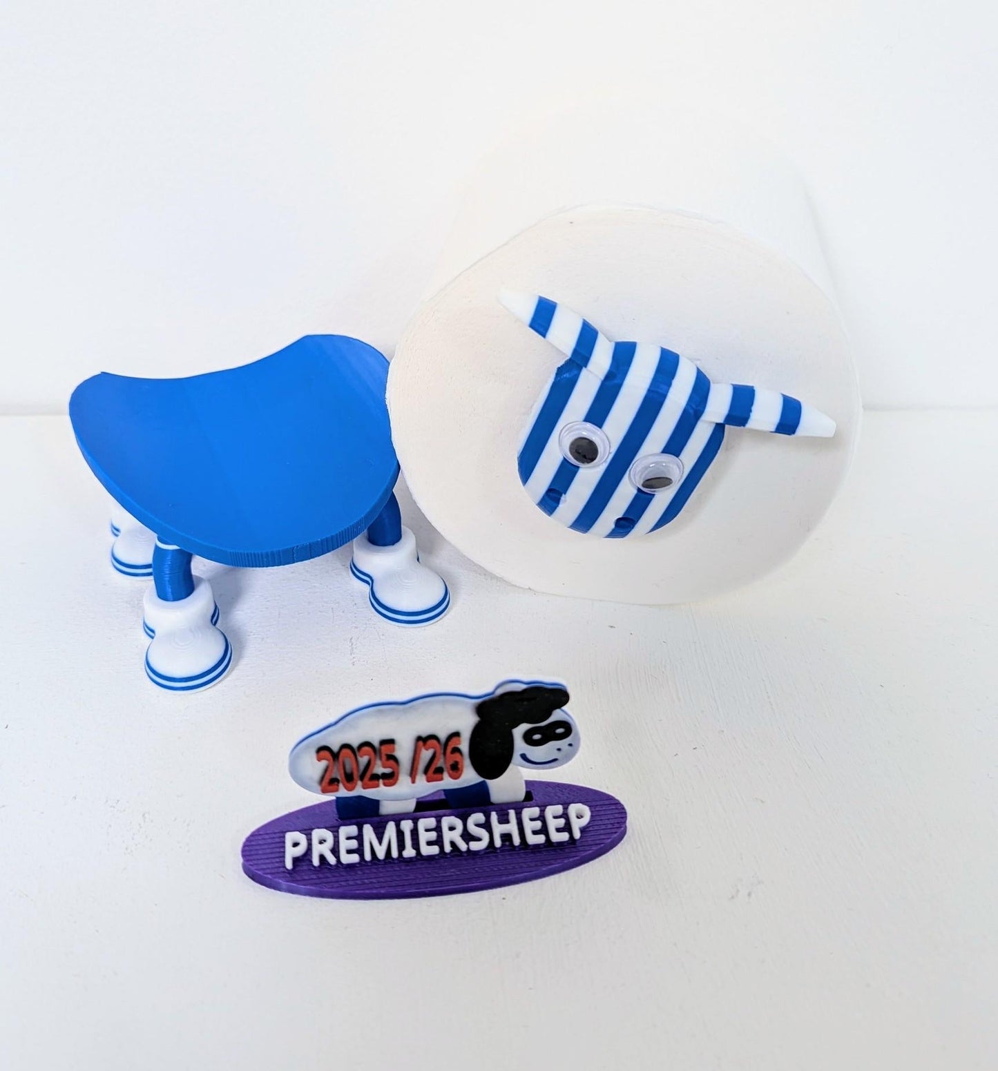 Premiersheep Sheffield Wednesday Toilet Roll Holder β New 2025/26 Football Fan Gift β Universal Fit β Customizable Boot option