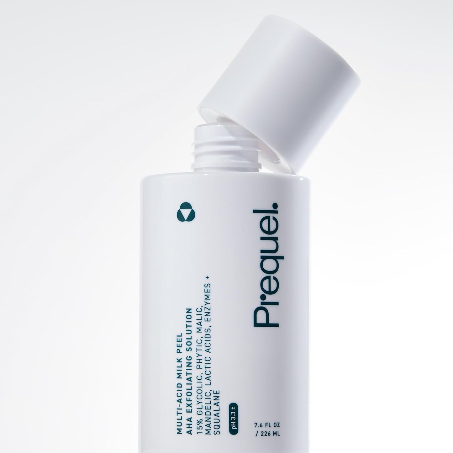 Prequel Skin Multi-Acid Milk Peel – 15% Glycolic Exfoliant with Lactic Acid & Enzymes, 7.6oz