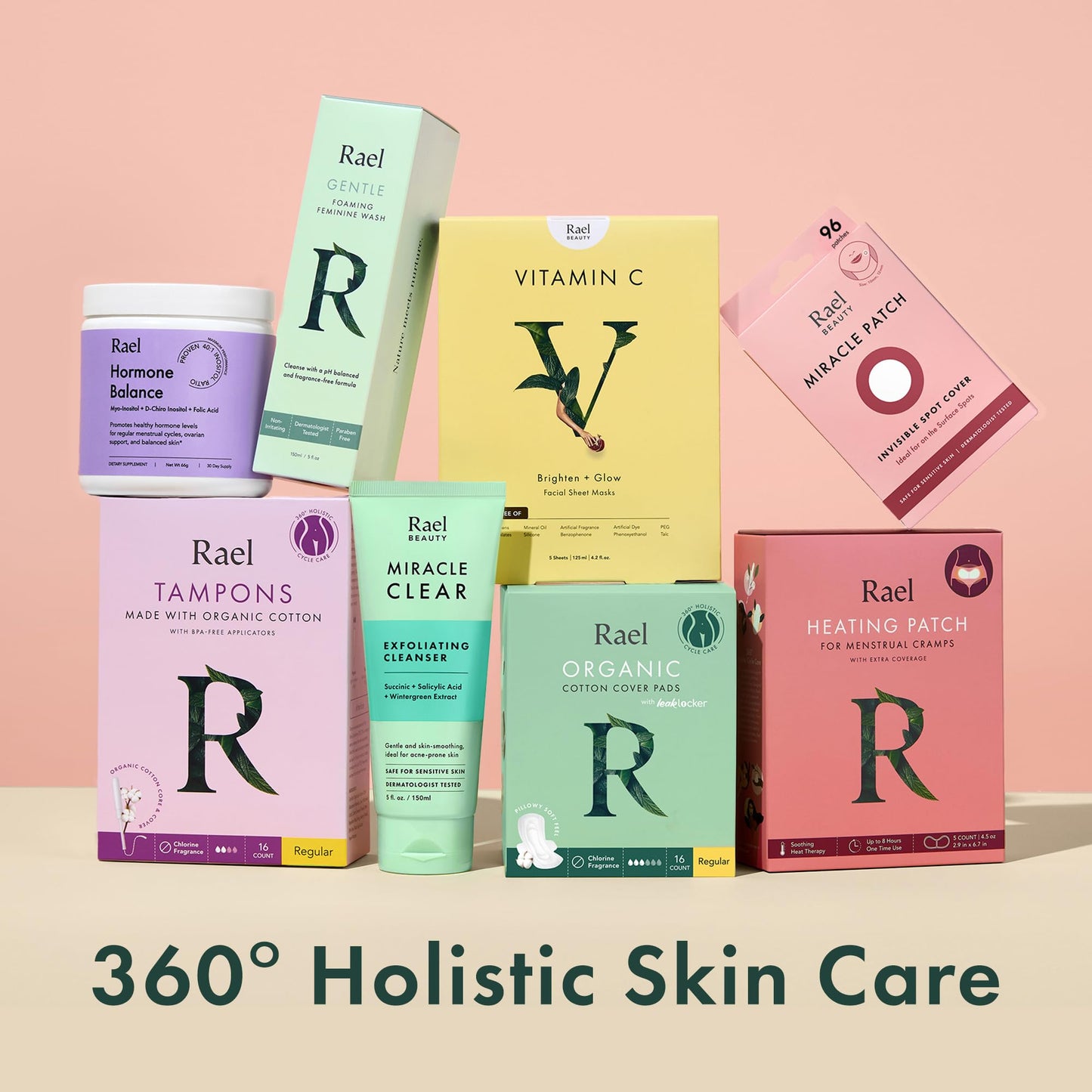 Rael Tea Tree Face Masks – Bamboo Sheet Mask for All Skin Types (5 Sheets)