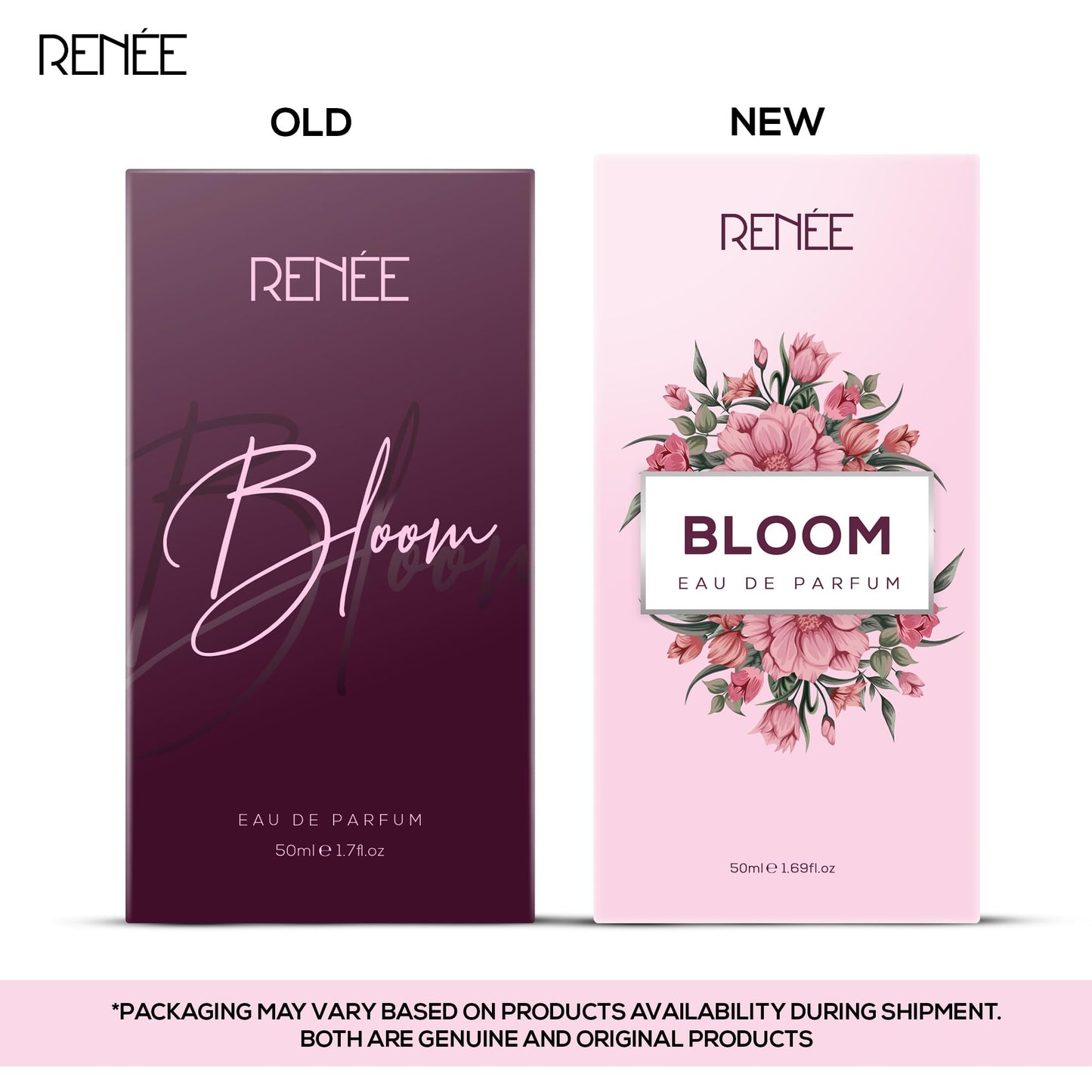 RENEE Eau De Parfum Bloom 50ml | Premium Long-Lasting Fragrance for All Occasions