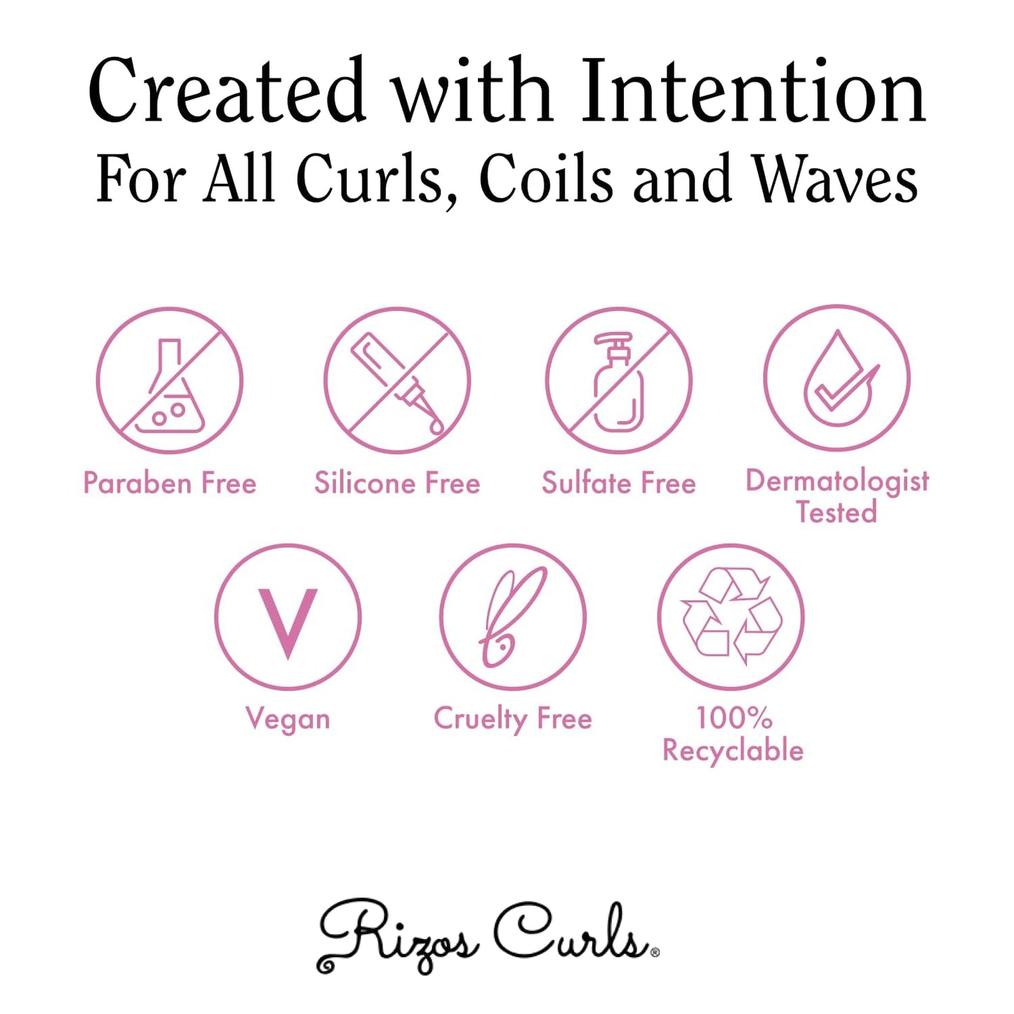 Rizos Curls Travel Refresh & Detangle Spray – Lightweight Leave-In Moisturizer