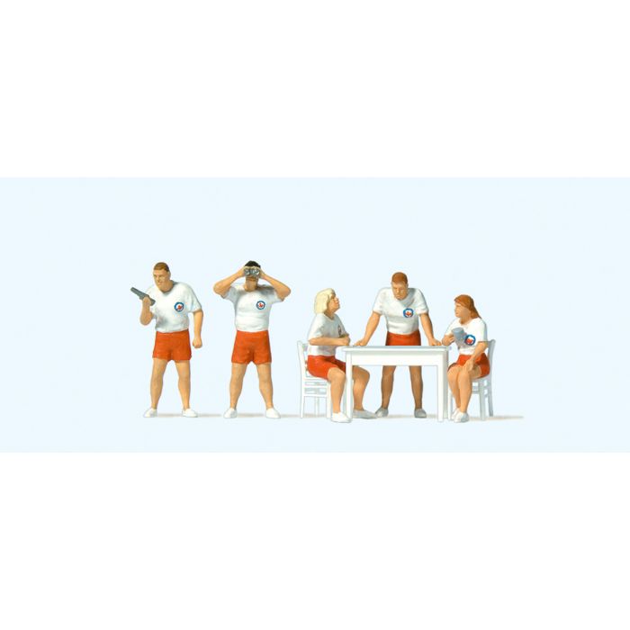 Lifeguard Beach Rescue (5) Terrarium Figures 10691